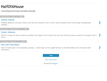 Tablet Screenshot of halfofahouse.blogspot.com