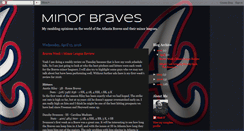 Desktop Screenshot of minor-braves.blogspot.com