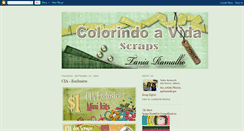 Desktop Screenshot of colorindo-a-vida.blogspot.com