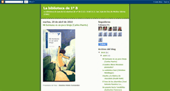 Desktop Screenshot of labibliotecadeprimero.blogspot.com