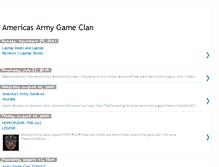 Tablet Screenshot of americasarmygameclans.blogspot.com