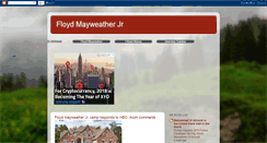 Desktop Screenshot of floydmoneymayweatherjr.blogspot.com