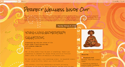 Desktop Screenshot of perfectwellnessinsideout.blogspot.com