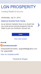 Mobile Screenshot of lgnprosperity-onlinebusiness08.blogspot.com