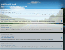 Tablet Screenshot of binhdocco.blogspot.com