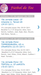 Mobile Screenshot of futboldetoc.blogspot.com