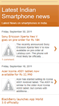Mobile Screenshot of indian-smartphone-news.blogspot.com