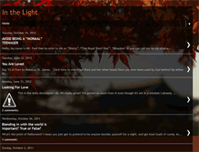 Tablet Screenshot of inthelight-mk.blogspot.com