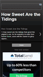 Mobile Screenshot of howsweetarethetidings.blogspot.com