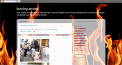 Desktop Screenshot of burningarrows.blogspot.com