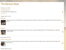 Tablet Screenshot of bensonboys3.blogspot.com