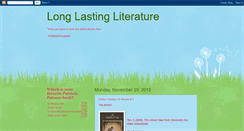 Desktop Screenshot of longlastingliterature.blogspot.com