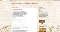 Desktop Screenshot of eflatunrengihayallerkuranbirsuskun.blogspot.com