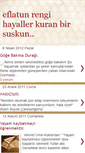 Mobile Screenshot of eflatunrengihayallerkuranbirsuskun.blogspot.com