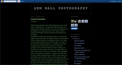 Desktop Screenshot of gemhallphotography.blogspot.com