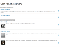 Tablet Screenshot of gemhallphotography.blogspot.com