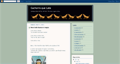 Desktop Screenshot of cachorroquelate.blogspot.com