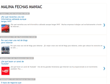 Tablet Screenshot of malinafechasmaniac.blogspot.com