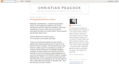 Desktop Screenshot of christianpeacock.blogspot.com