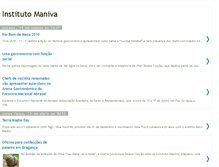 Tablet Screenshot of institutomaniva.blogspot.com