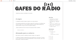 Desktop Screenshot of gafesdoradio.blogspot.com