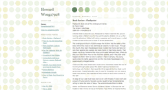 Desktop Screenshot of howardwong67043.blogspot.com