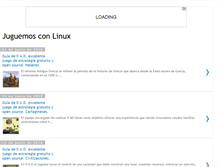 Tablet Screenshot of juguemosconlinux.blogspot.com