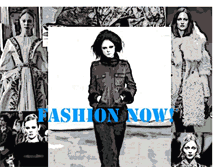 Tablet Screenshot of fashion-now-fashion-now.blogspot.com