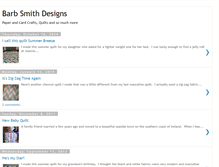 Tablet Screenshot of barbsmithdesigns.blogspot.com
