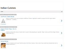 Tablet Screenshot of indiancuisinesoglacs.blogspot.com