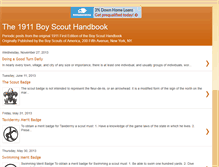 Tablet Screenshot of boy-scout-handbook.blogspot.com