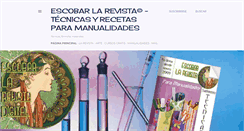 Desktop Screenshot of manualidadesenlarevista-tecnicas.blogspot.com