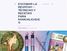 Tablet Screenshot of manualidadesenlarevista-tecnicas.blogspot.com