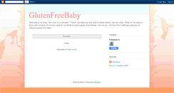 Desktop Screenshot of glutenfreebaby.blogspot.com