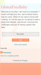 Mobile Screenshot of glutenfreebaby.blogspot.com
