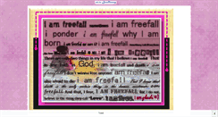 Desktop Screenshot of iamfreefall.blogspot.com