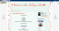 Desktop Screenshot of iyliapunyerasehati.blogspot.com