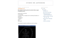 Desktop Screenshot of curso--de-asterisk.blogspot.com