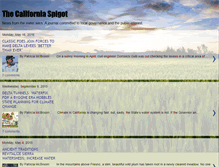 Tablet Screenshot of californiaspigot.blogspot.com