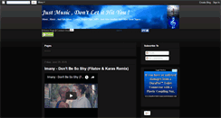 Desktop Screenshot of just-music-hit.blogspot.com