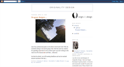 Desktop Screenshot of originalitydesign.blogspot.com