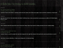 Tablet Screenshot of holdsmoke.blogspot.com