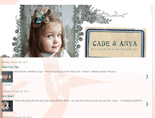 Tablet Screenshot of cadeandanya.blogspot.com
