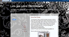 Desktop Screenshot of loriannwhitephotography.blogspot.com