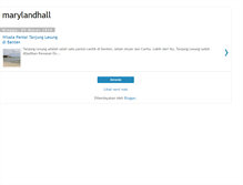 Tablet Screenshot of marylandhall.blogspot.com