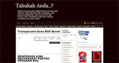 Desktop Screenshot of pengetahuananda.blogspot.com