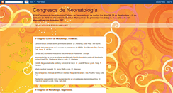 Desktop Screenshot of congresodeneonatologia.blogspot.com