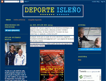 Tablet Screenshot of eldeporteenislacristina.blogspot.com