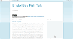 Desktop Screenshot of bbfishtalk.blogspot.com