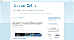 Desktop Screenshot of ofwonline.blogspot.com